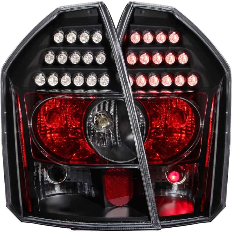 ANZO — ANZO 2005-2007 Chrysler 300C LED Taillights Black - view 2