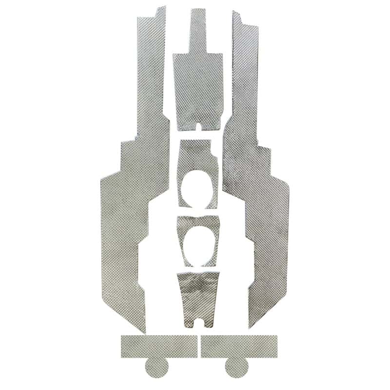 DEI — DEI 19-20 Polaris RZR XP 1000/RZR XP Turbo/RZR Turbo S Center Console Heat Control Kit
Heat Shield - view 1