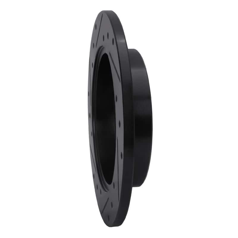 R1 Concepts — R1 2015-2025 Lexus ES250 Rear Right Drilled & Slotted Black Brake Rotor
R1 Brake Rotor Drill - view 4