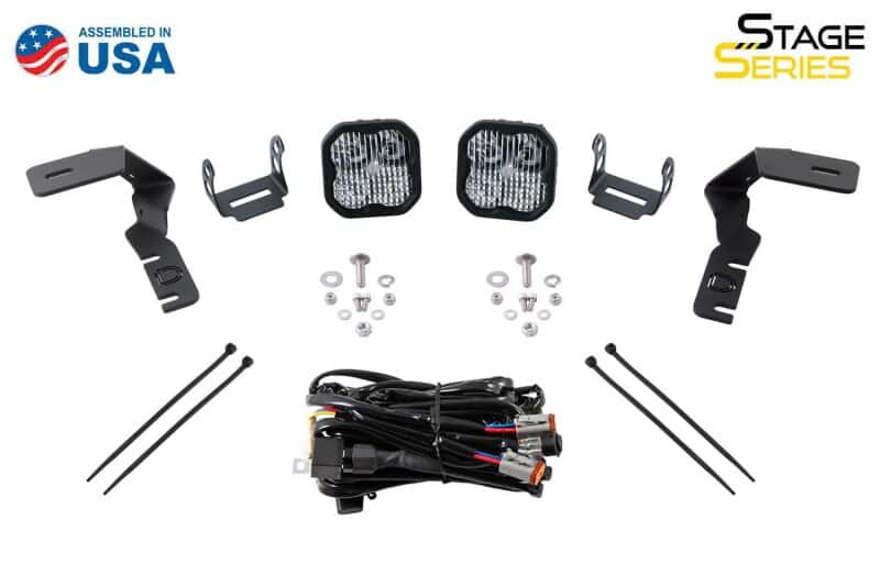 Diode Dynamics — Diode Dynamics 19-21 Ford Ranger Stage Series 2in LED Ditch Light Kit - Pro White Combo - view 9