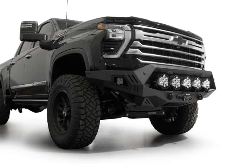 Addictive Desert Designs — Addictive Desert Designs 2024+ Chevy Silverado 2500/3500 Bomber HD Front Bumper
Bumper- Front - view 1
