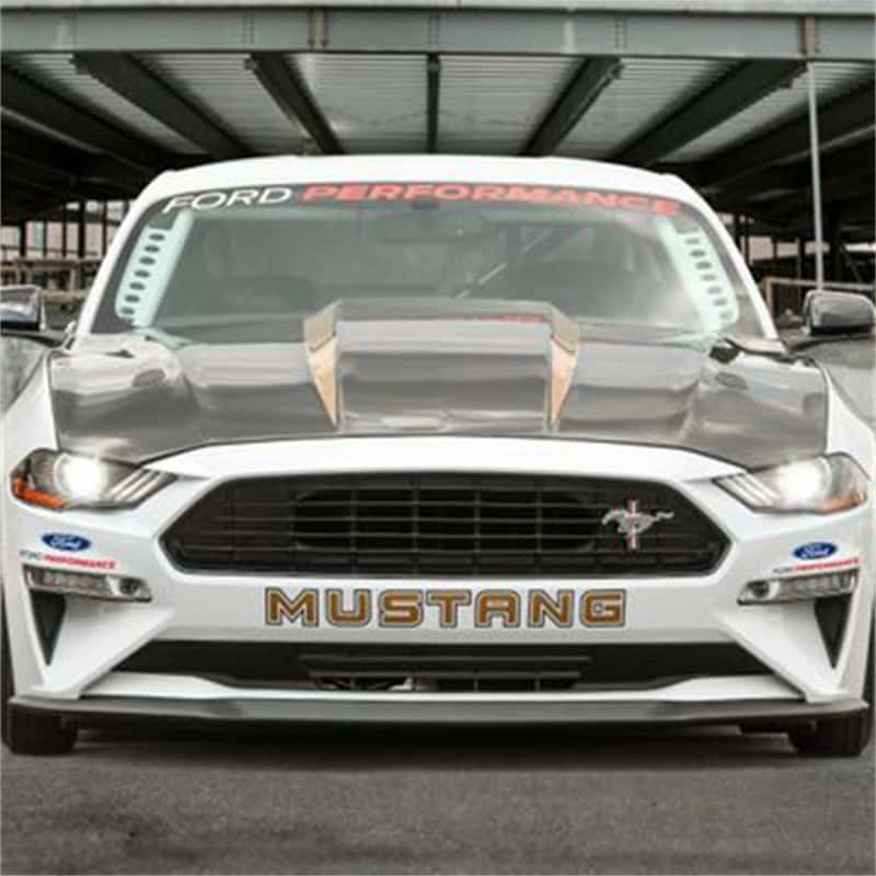Ford Racing — Ford Racing 2018 Ford Mustang Cobra Jet Carbon Fiber Hood
Hood Panel - view 14