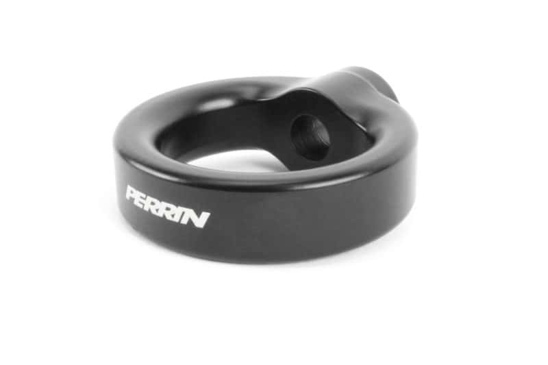 Perrin Performance — PERRIN Tow Hook Upgrade Kit - Flat Black (For PERRIN License Plate Relocates Only) - view 1
