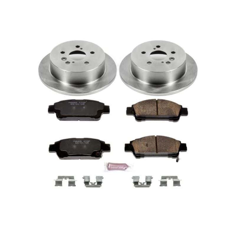 PowerStop — Power Stop 04-10 Toyota Sienna Rear Autospecialty Brake Kit - view 1