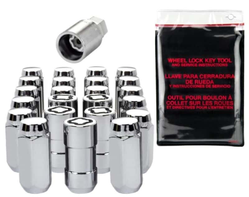 McGard — McGard SplineDrive Tuner 23-PC Jeep JL Install Kit w/Locks & Tool (Cone) M14X1.5 / 22m Hex - Chrome - view 2