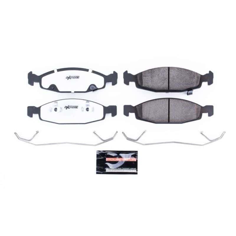 PowerStop — Power Stop 99-03 Jeep Grand Cherokee Front Z26 Extreme Street Brake Pads w/Hardware
Z26 Brake Pads - view 1