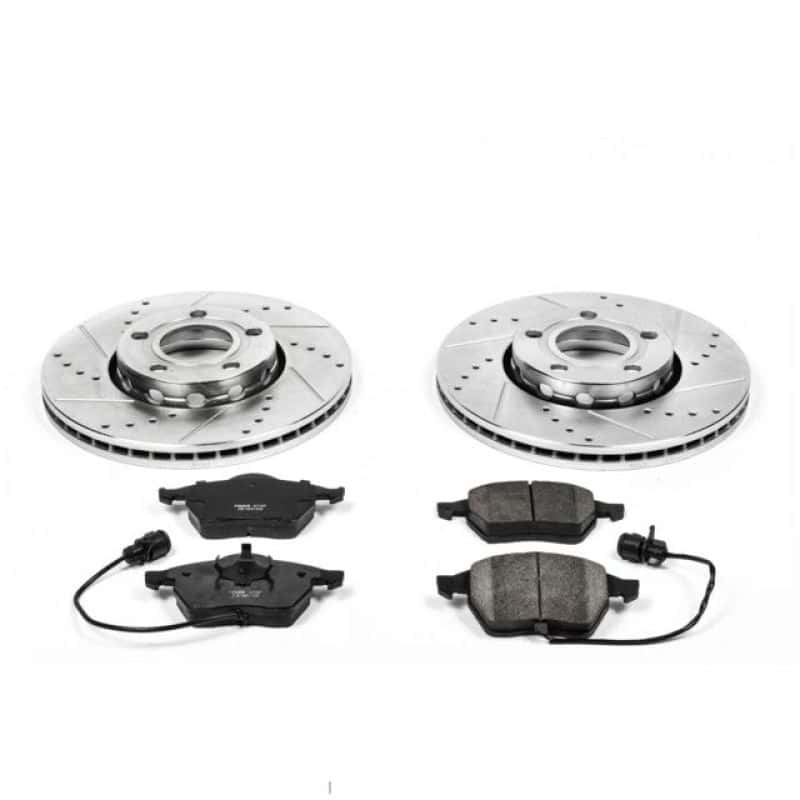 PowerStop — Power Stop 95-97 Audi A6 Front Z23 Evolution Sport Brake Kit - view 1