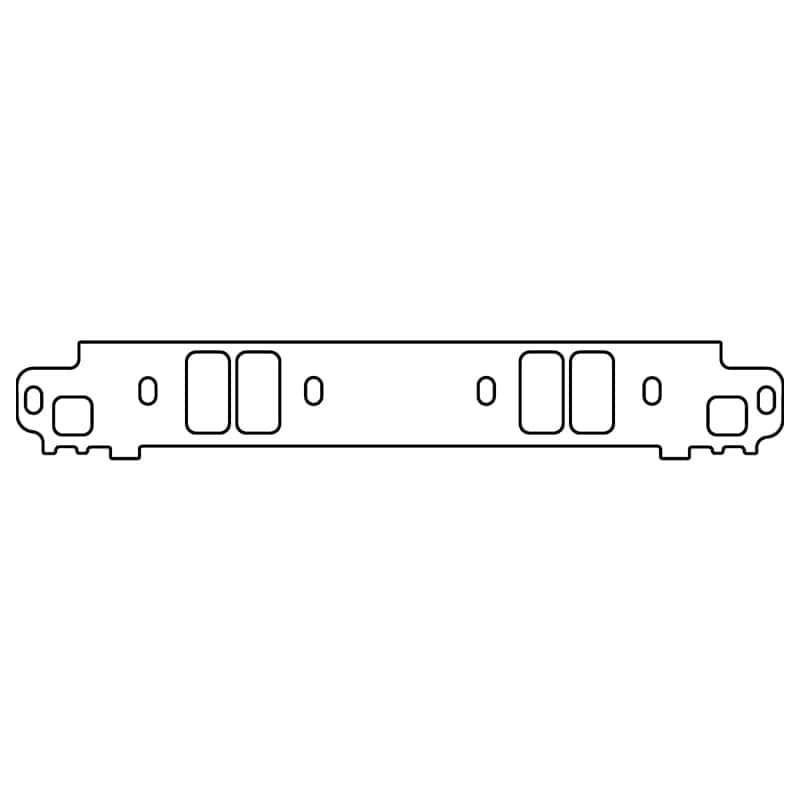 Cometic Gasket — Cometic Chrysler Magnum V8 .047in Fiber Intake Manifold Gasket Set - 1.140in x 2.150in Port
Intake Gasket Set - view 3