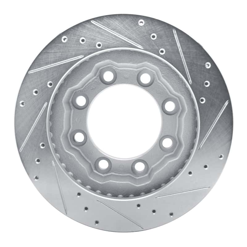 R1 Concepts — R1 77-93 Chevrolet K30 Front Left Drilled & Slotted Silver Brake Rotor
R1 Brake Rotor Drill - view 5