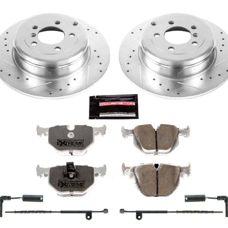 PowerStop — Power Stop 03-05 Land Rover Range Rover Rear Z26 Street Warrior Brake Kit - view 1