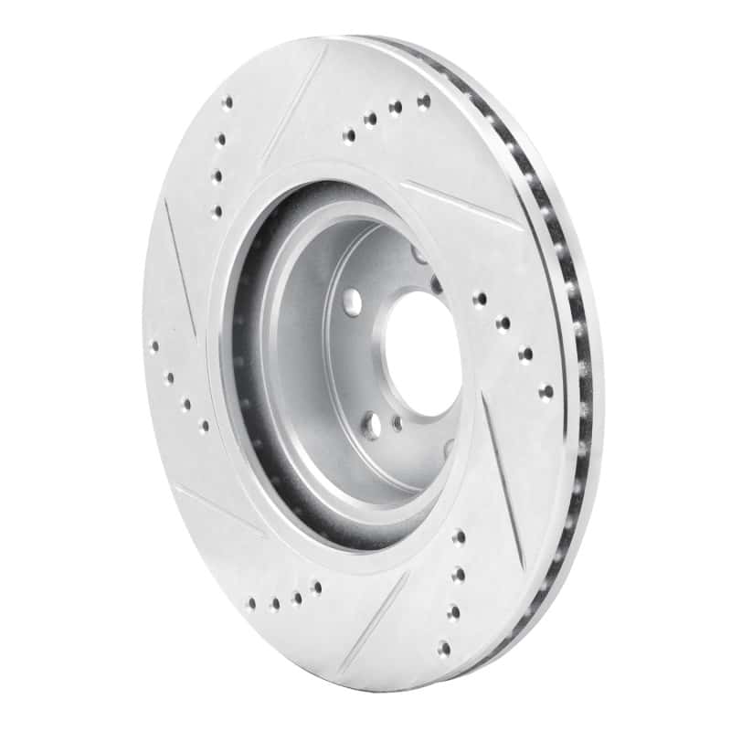 R1 Concepts — R1 04-25 Scion FR-S Front Right Drilled & Slotted Silver Brake Rotor
R1 Brake Rotor Drill - view 4
