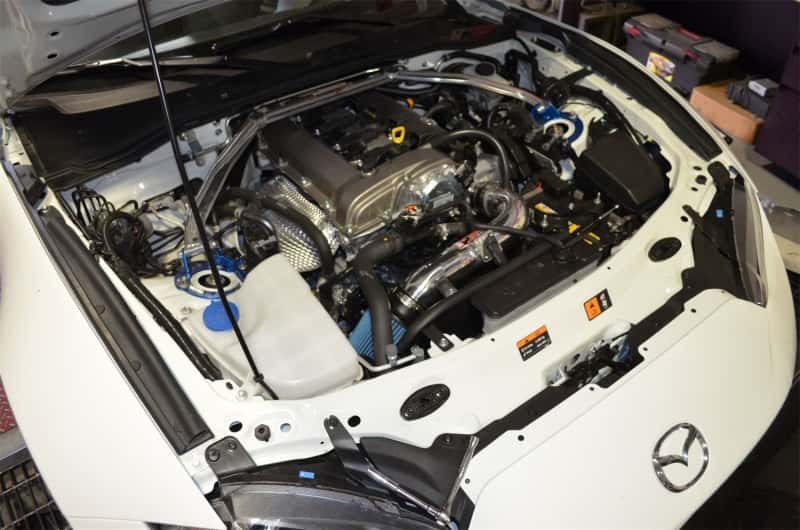 Injen — Injen 16-19 Mazda MX-5 2.0L 4Cyl Black Short Ram Intake w/MR Tech & Heat Shield
Short Ram Intake
Air Intake Kit - view 5