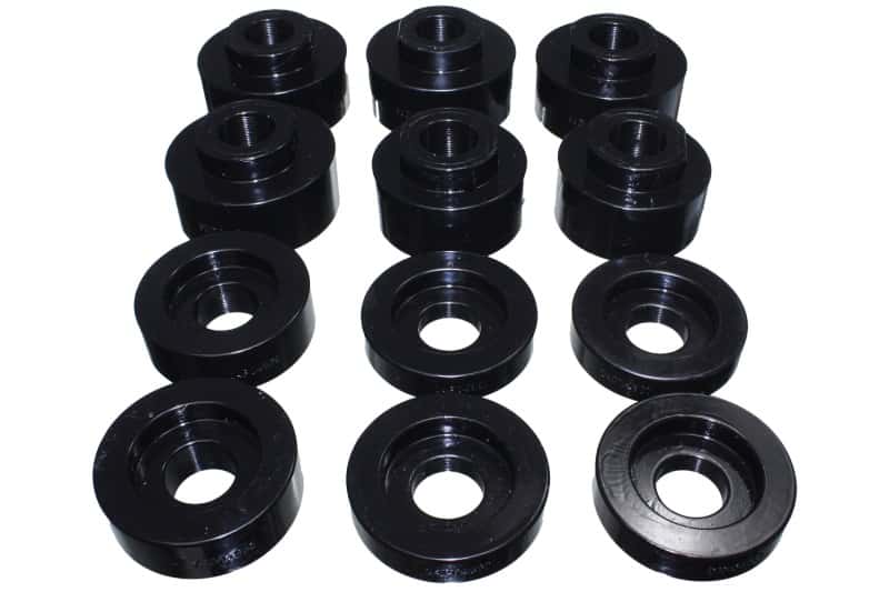Energy Suspension — Energy Suspension 08-16 Ford F-250/F-350/F-450/F-550 Super Duty STD/Super Cab Black Body Mount Set
BodyMntBshKt - view 1