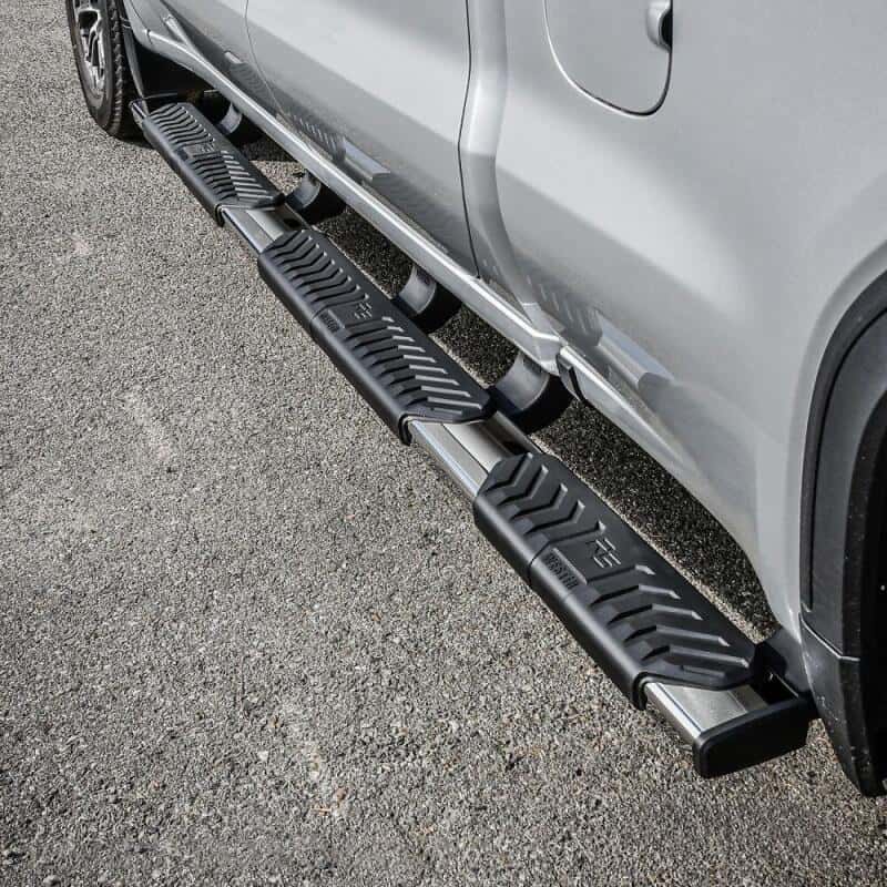 Westin — Westin 2019 Chevrolet Silverado/Sierra 1500 Crew Cab (5.5ft) R5 Modular Nerf Step Bars - SS
Nerf/StepBarWTW - view 7