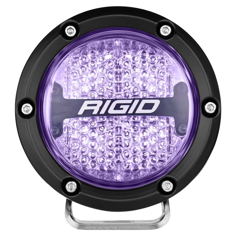 Rigid Industries — Rigid Industries 360-Series 4in LED Off-Road Diffused Beam - RGBW Backlight (Pair)
RGBW LED LAMP - view 10