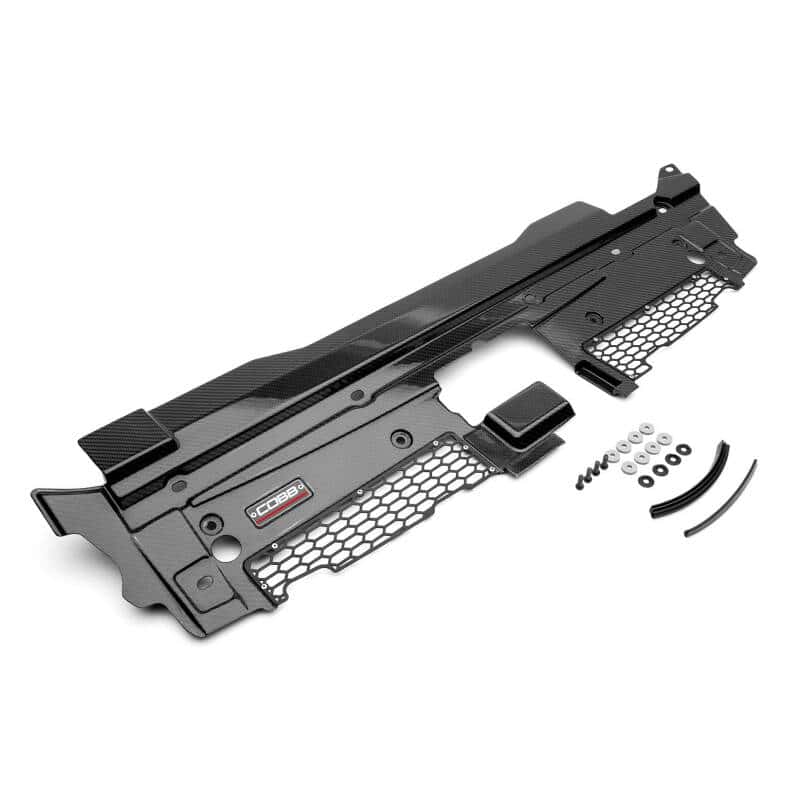COBB — Cobb 21-23 Ford F-150 Ecoboost 3.5/2.7 Raptor/Tremor/Limited Redline Carbon Fiber Radiator Shroud - view 1