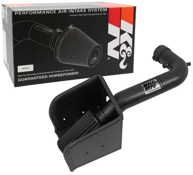K&N Engineering — K&N 03-08 Dodge Ram 1500 / 2500 / 3500 V8.5.7L Performance Intake Kit
Performance Air Inta
Air Intake System - view 11