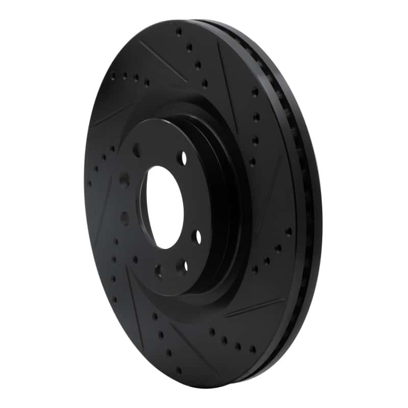 R1 Concepts — R1 07-15 Mazda CX-9 Front Right Drilled & Slotted Black Brake Rotor
R1 Brake Rotor Drill - view 2