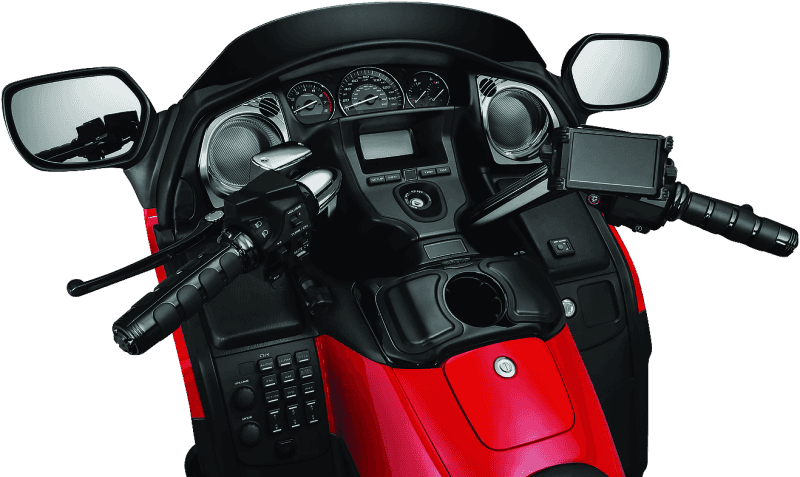 Kuryakyn — Kuryakyn ISO-Grips With OEM Heated Grip 06-20 Honda GL1800 Black - view 2