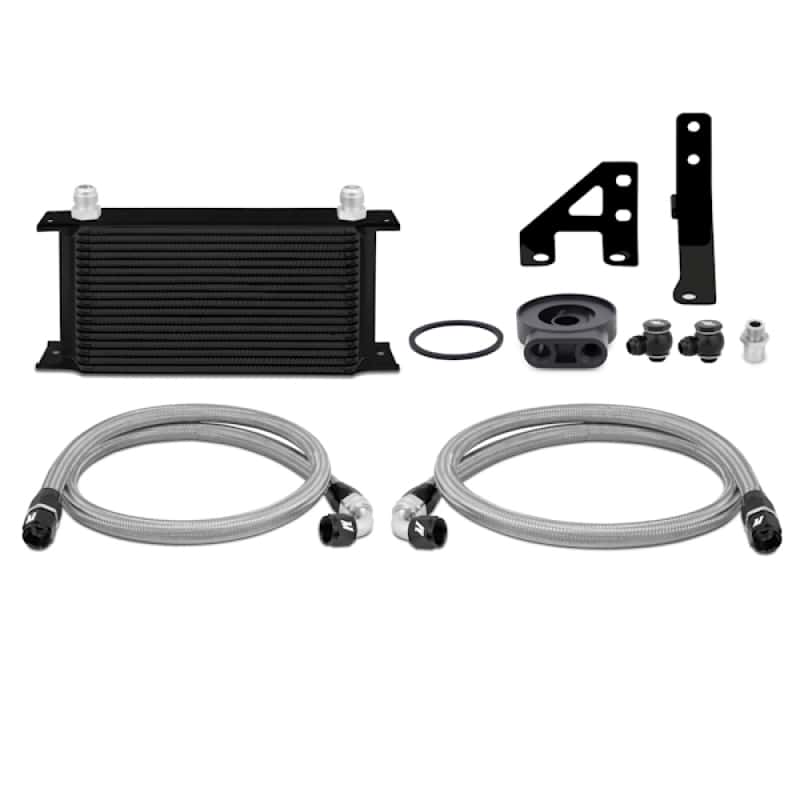 Mishimoto — Mishimoto 2015 Subaru WRX Oil Cooler Kit - Black - view 2