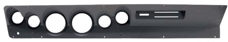 AutoMeter — Autometer 67-69 Dodge Dart W/ AC Direct Fit Gauge Panel 3-3/8in x2 / 2-1/16in x4 - view 1