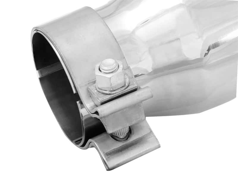 aFe — aFe MACH Force-Xp 2.5in Inlet x 3-1/2in Outlet x 6in Length 2.5in 304 Stainless Steel Exhaust Tip
Exhaust Tip Polished - view 4