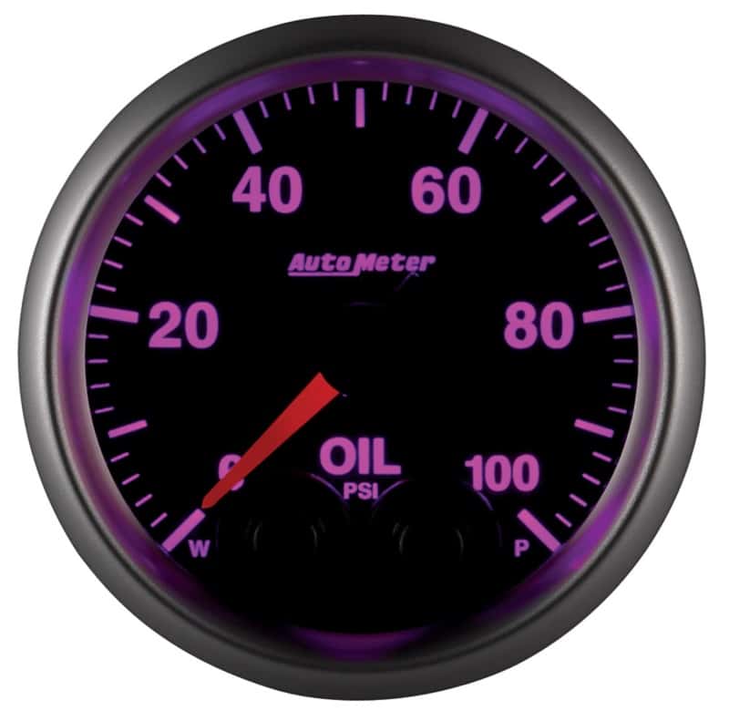 AutoMeter — Autometer Elite 52mm Oil Pressure Peak and Warn Gauge w/ Electronic Control
GA 2" OILP 100PSI EL - view 14
