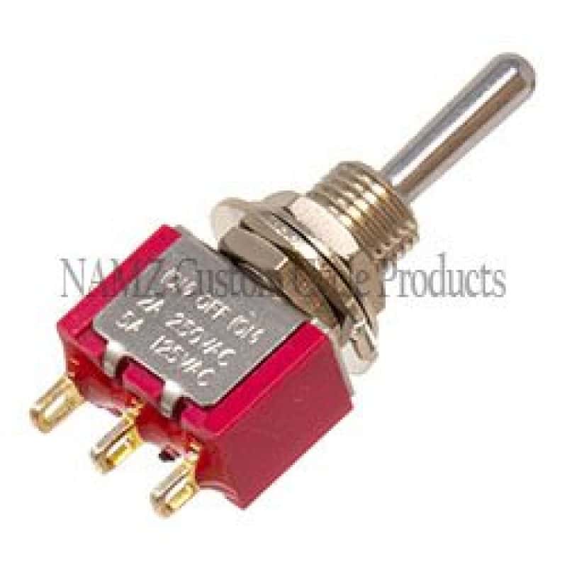 NAMZ — NAMZ Mini Air Ride Toggle Switch 5-AMP 1/4in. Hole - view 2