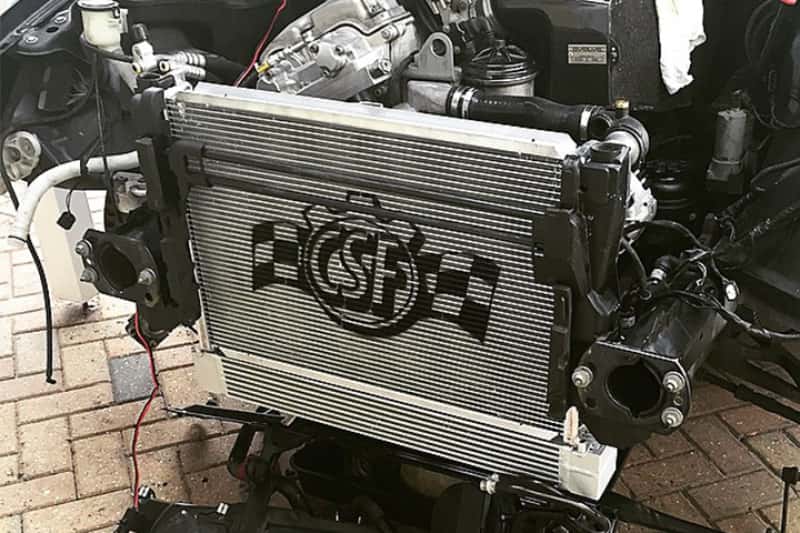 CSF — CSF 00-06 BMW M3 (E46) Race-Spec Dual-Pass Oil Cooler
CSF Oil Cooler - view 6