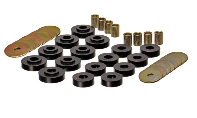 Energy Suspension — Energy Suspension Corvette Roadster Body Mt - Black
BodyMntBshKt - view 1