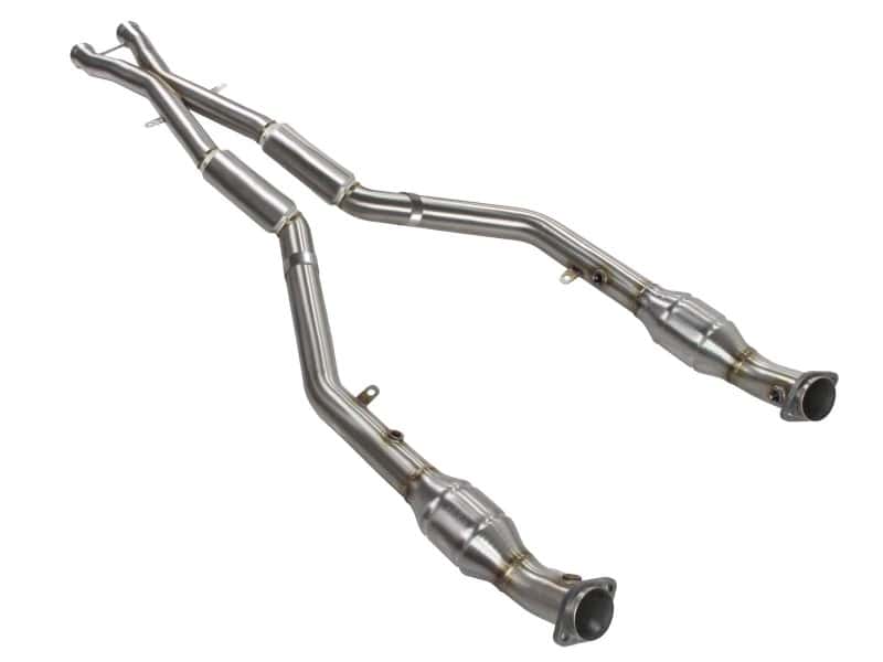 aFe — AFE 08-13 BMW(E90/92/93) MACH Force XP 304 Stainless Steel V8 4.0L w/ Cat & Resonator
MACHForce-Xp Exhaust - view 2