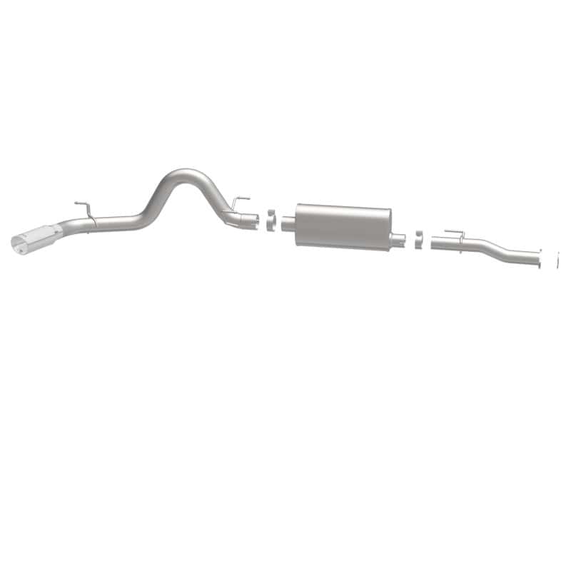 Magnaflow — MagnaFlow Cat-Back 2016 Toyota Tacoma 3.5L V6 SS 3in Single Pass Side Exit Rear 4in Tip
Cat-Back - view 9