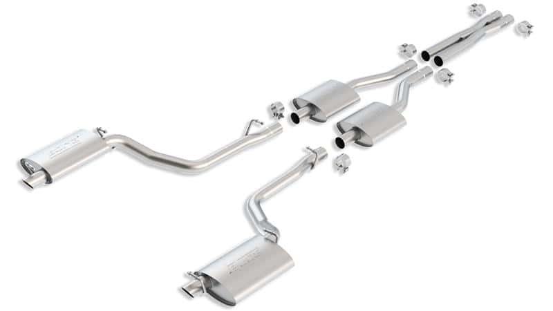 Borla — Borla 11-14 Dodge Charger R/T / 11-14 Chrysler 300 C 5.7L V8 AT/MT S-Type SS Catback Exhaust
Cat-Back System
ExhstSysKt - view 2