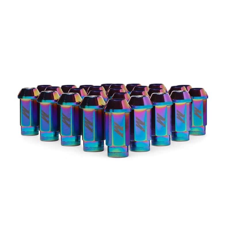 Mishimoto — Mishimoto Aluminum Locking Lug Nuts M12x1.5 27pc Set Neo Chrome
Locking Lug Nut Set - view 2