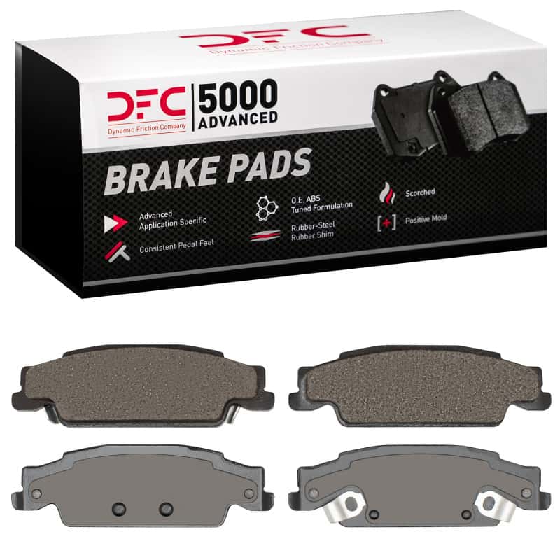 DFC — DFC 03-11 Cadillac STS Rear 5000 Advanced Ceramic Brake Pads
DFC Brake Pad Set - view 4