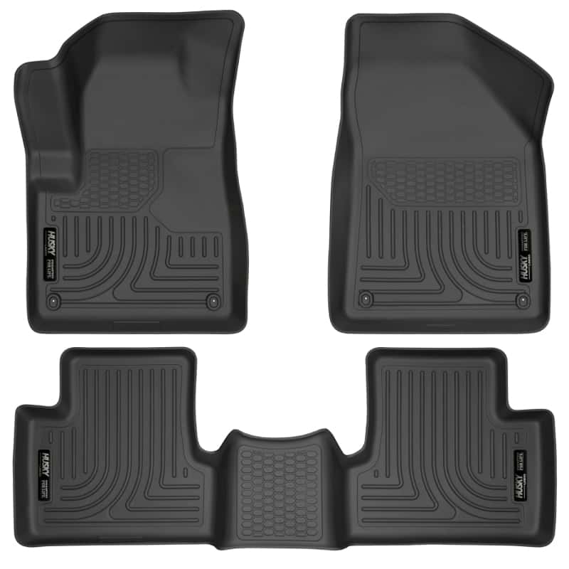 Husky Liners — Husky Liners 14 Jeep Cherokee WeatherBeater Black Front and Second Seat Floor Liners
Floor Liners - view 1