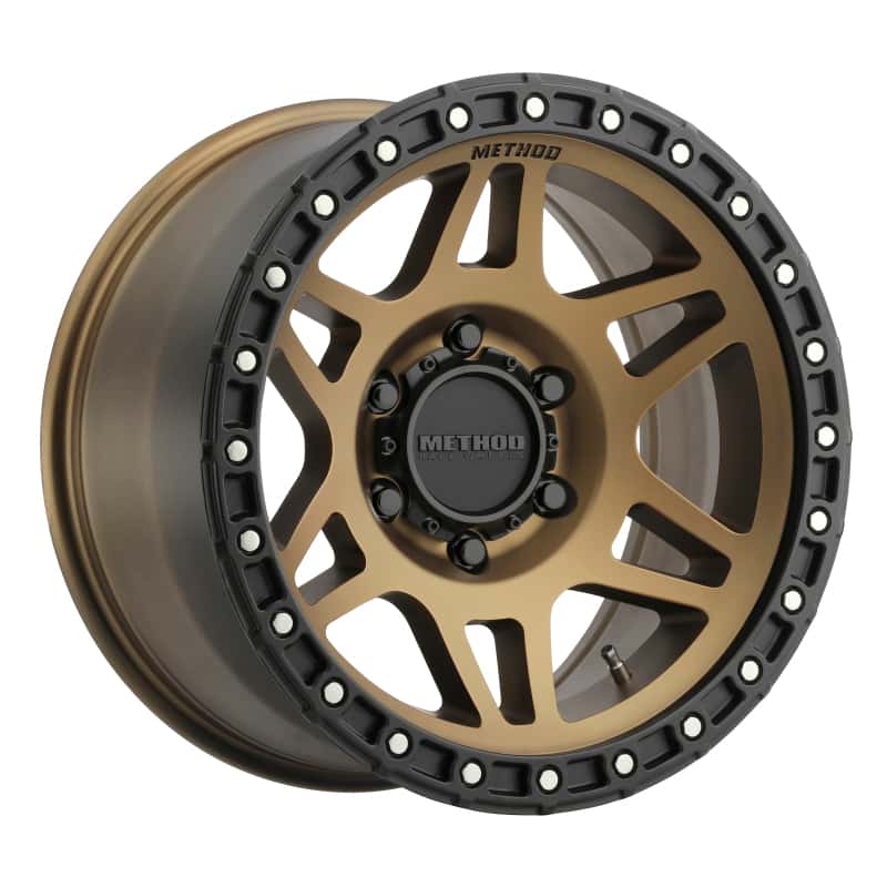 Method Wheels — Method MR312 17x9 -12mm Offset 6x5.5 106.25mm CB Method Bronze/Black Street Loc Wheel - view 1