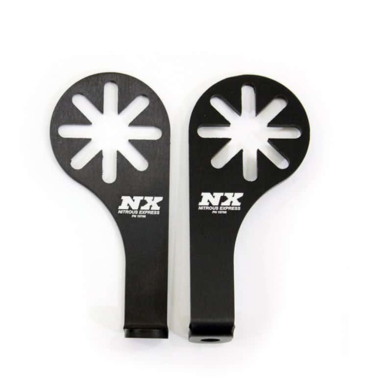 Nitrous Express — Nitrous Express Solenoid Bracket for Coyote w/Boss Manifold
Solenoid Bracket
Fuel/N2OSolBrkt - view 2
