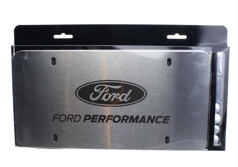 Ford Racing — Ford Racing Stainless Steel Marque Plate
License Plate - view 14