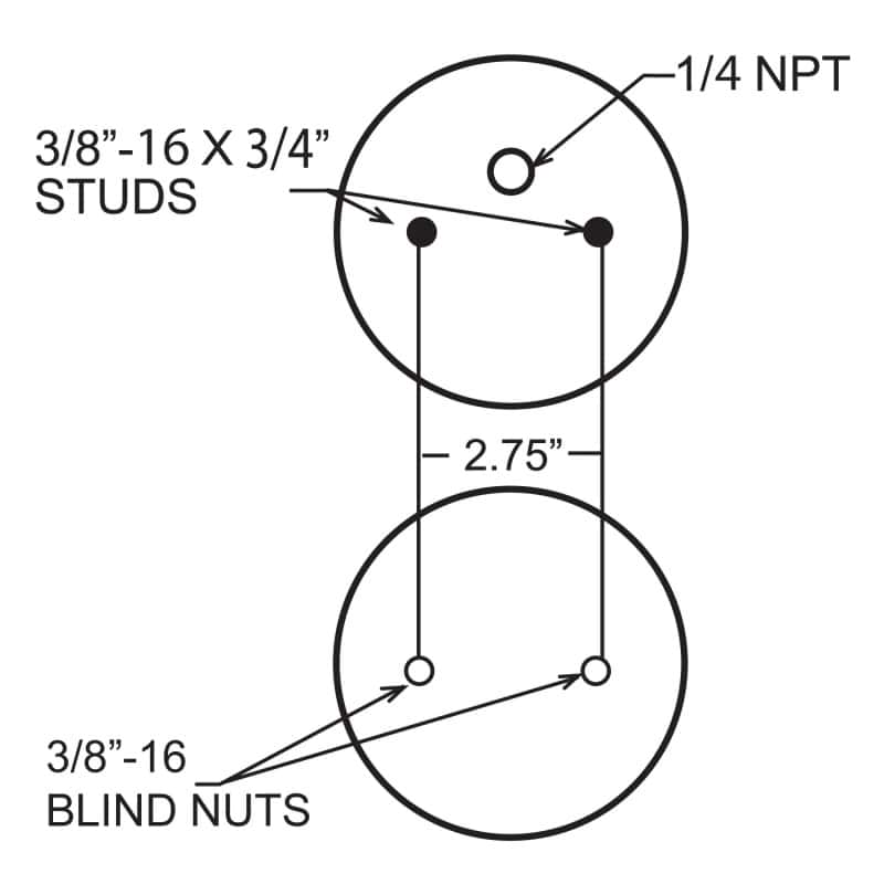 Firestone — Firestone Ride-Rite Replacement Bellow 224C (For Kit PN 0830/2080/2032/2068) (W217606859)
Replacement Bellows
SuspAirBag/Bellows - view 4