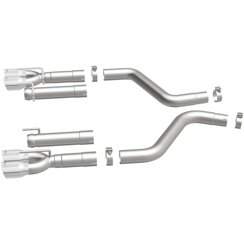 Magnaflow — MagnaFlow Axle-Back, SS, 3in, Quad Split Rear 3.5 Tips 2015 Dodge Challenger incl SRT Hellcat
Axle-Back - view 32