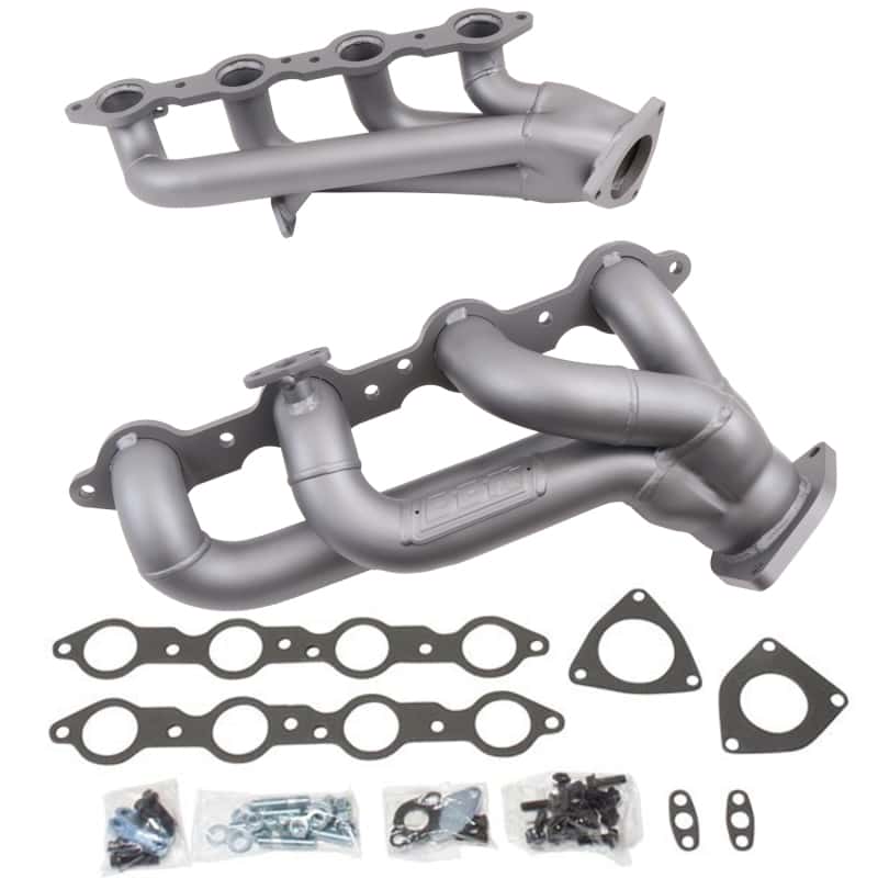 BBK — BBK 99-04 GM Truck SUV 4.8 5.3 Shorty Tuned Length Exhaust Headers - 1-3/4 Titanium Ceramic
Exhaust Headers
Exhaust Header - view 1