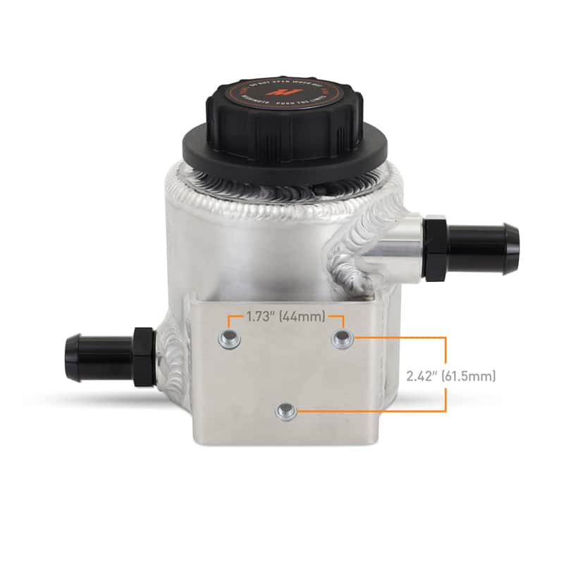 Mishimoto — Mishimoto Universal Aluminum Coolant Expansion Tank - Brushed
Coolant Reservoir - view 3