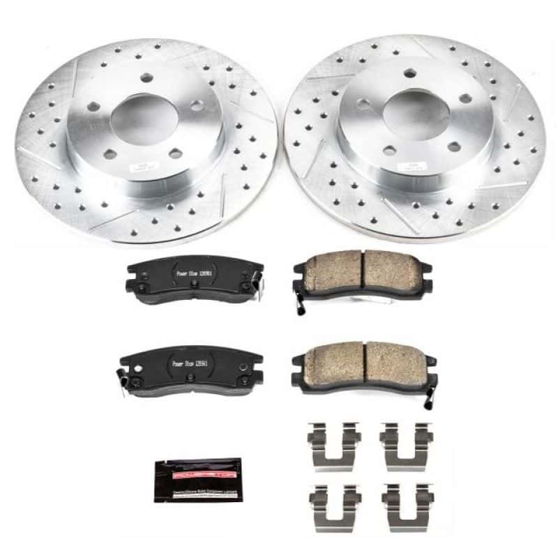 PowerStop — Power Stop 00-05 Buick LeSabre Rear Z23 Evolution Sport Brake Kit - view 1