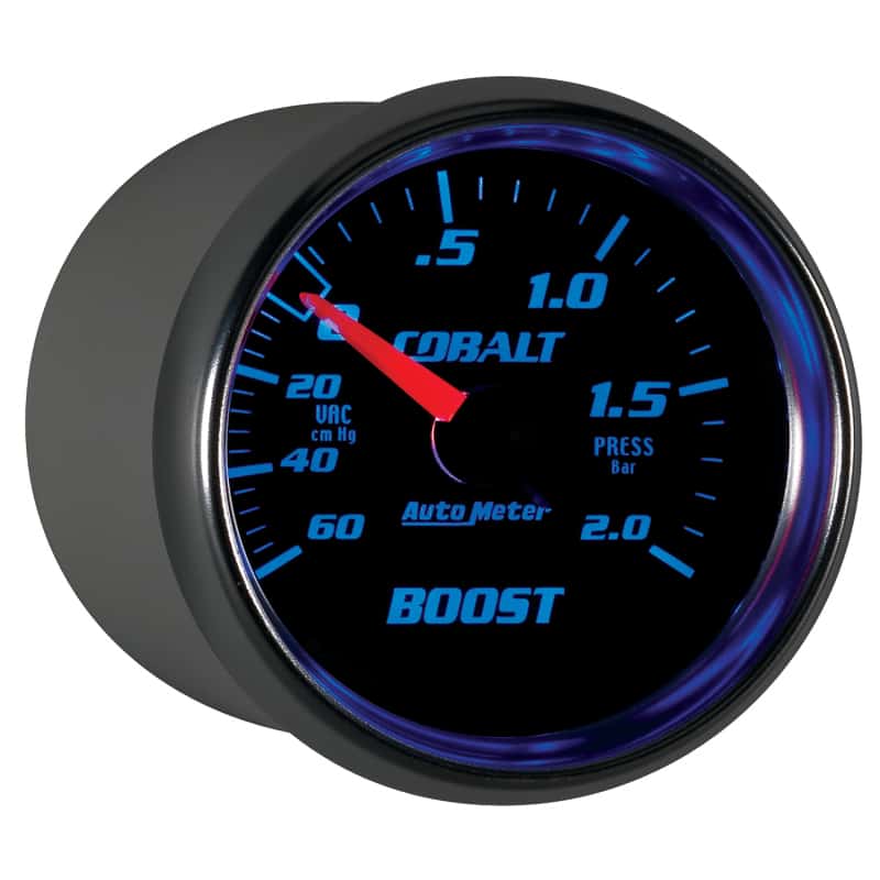 AutoMeter — Autometer Cobalt 52mm 2 BAR Mechanical Boost Gauge
GA 2" BST 2 BAR M CB - view 13