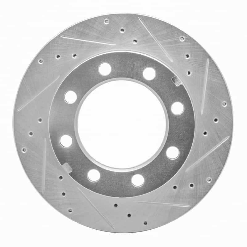 R1 Concepts — R1 77-93 Chevrolet V30 & V3500 Pickup Front Right Drilled & Slotted Silver Brake Rotor
R1 Brake Rotor Drill - view 1