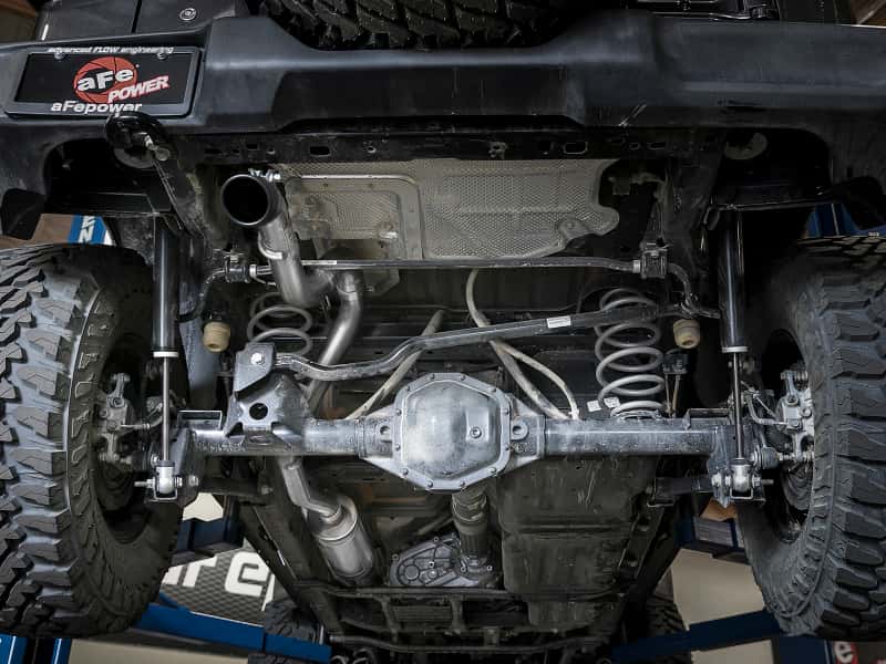 aFe — aFe MACH Force-Xp 2.5in 409SS Catback High-Tuck Exhaust 18-21 Jeep (JL) 3.6L 4-Door - Black Tip
Cat-Back Exhaust - view 8