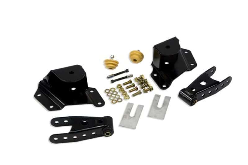 Belltech — Belltech SHACKLE AND HANGER KIT 99-06 GM/GMC 1500 STD CAB 4inch
SHACKLE & HANGER KIT - view 1