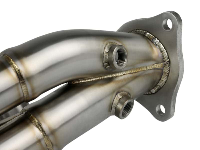 aFe — aFe Twisted 304SS Header 2020 Chevy Corvette (C8) 6.2L V8 - Brushed
Long Tube Header - view 6