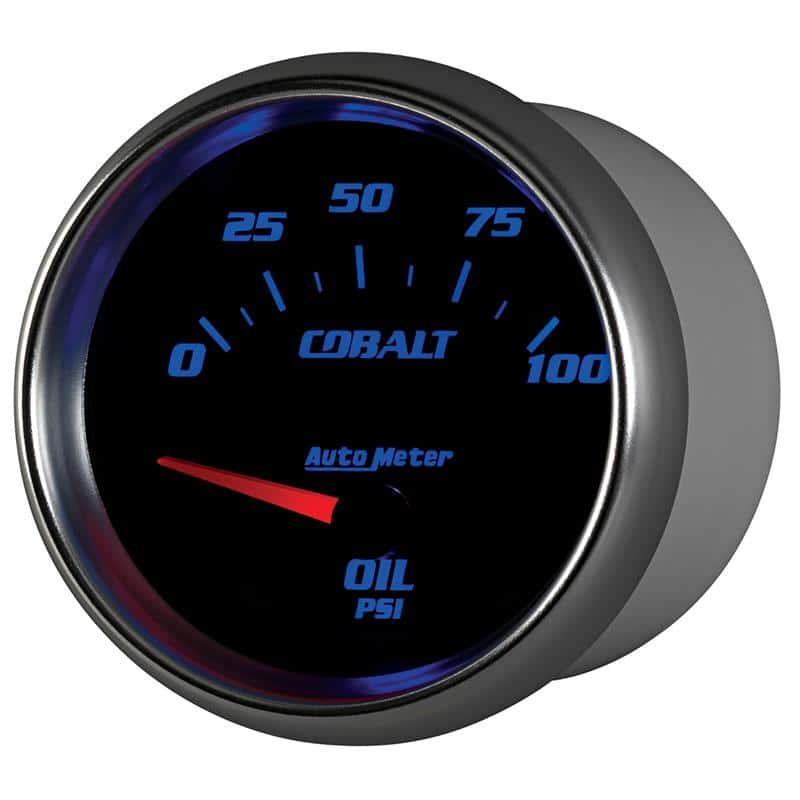 AutoMeter — Autometer Cobalt 66.7mm 0-100 PSI Oil Pressure Gauge
GA 2.6" OILP ELEC CB - view 4